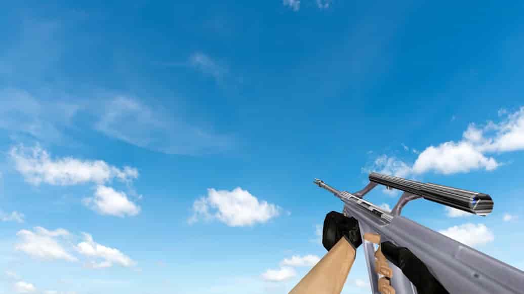 Пак моделей оружия «Default Weapons Chromed»