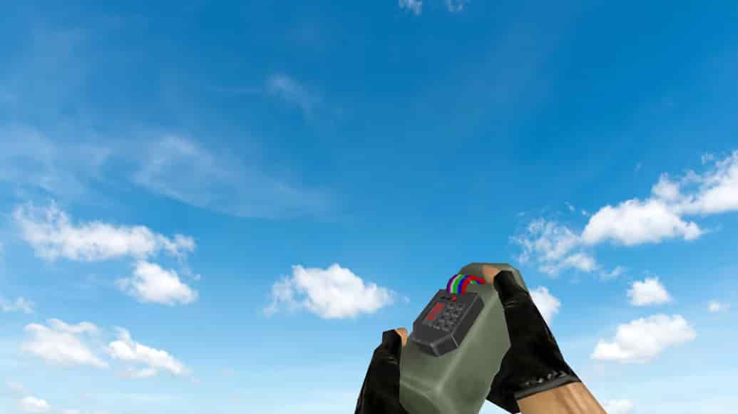 Пак моделей оружия «Default Weapons Chromed»