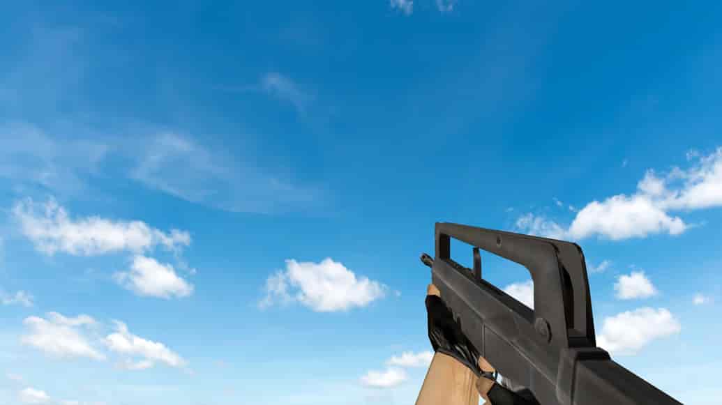 Пак моделей оружия «Default Weapons Chromed»