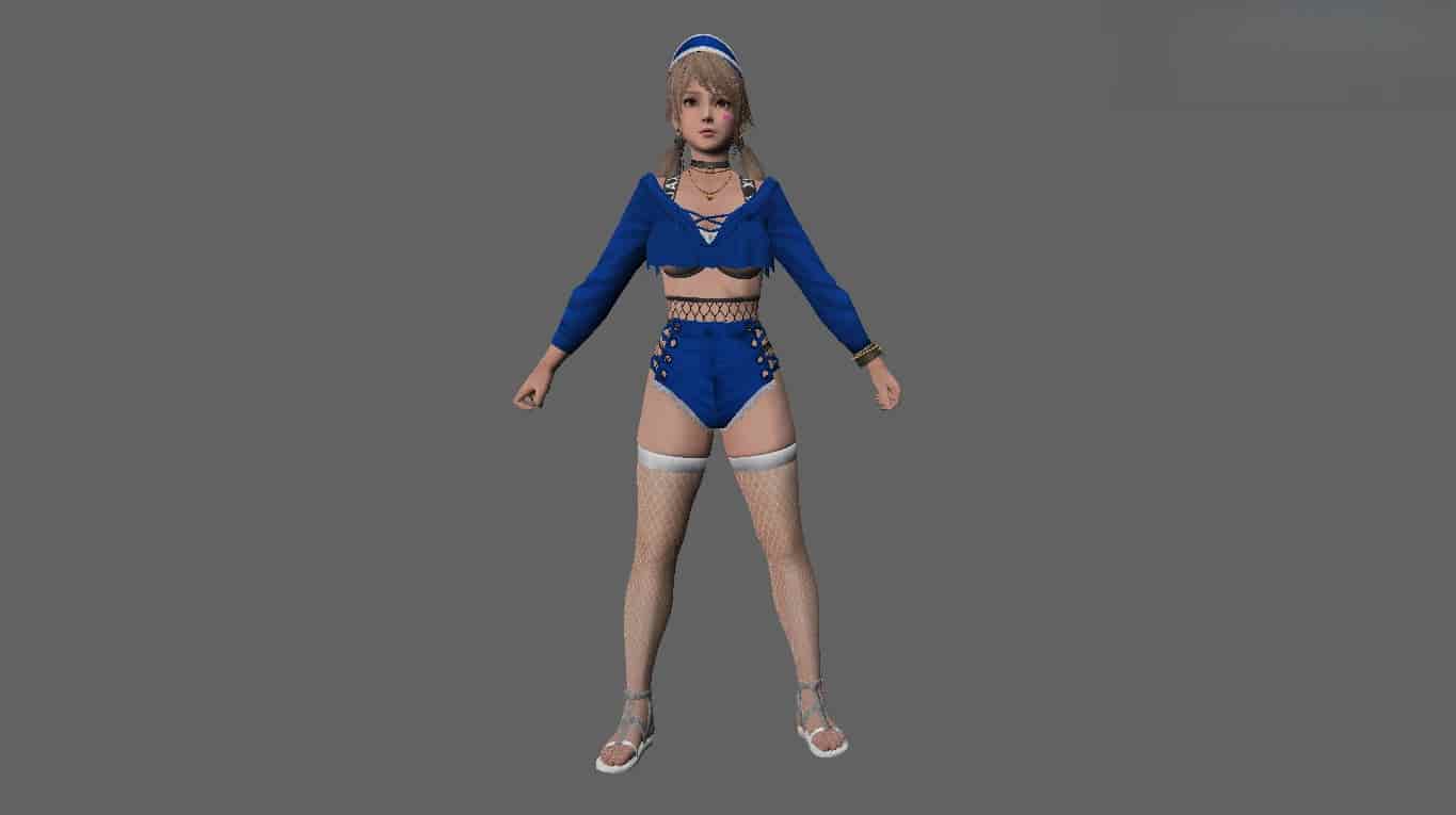 DOA Amy Gal Outfit