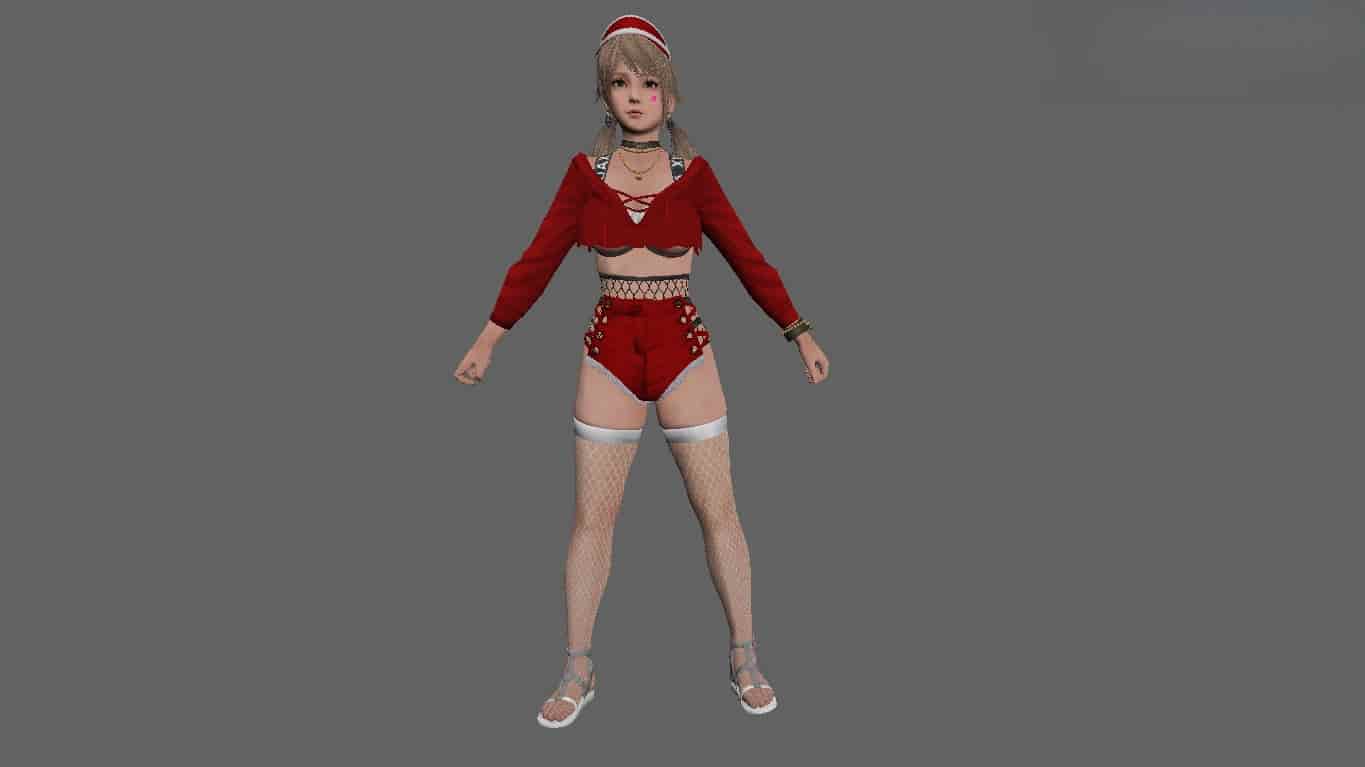 DOA Amy Gal Outfit