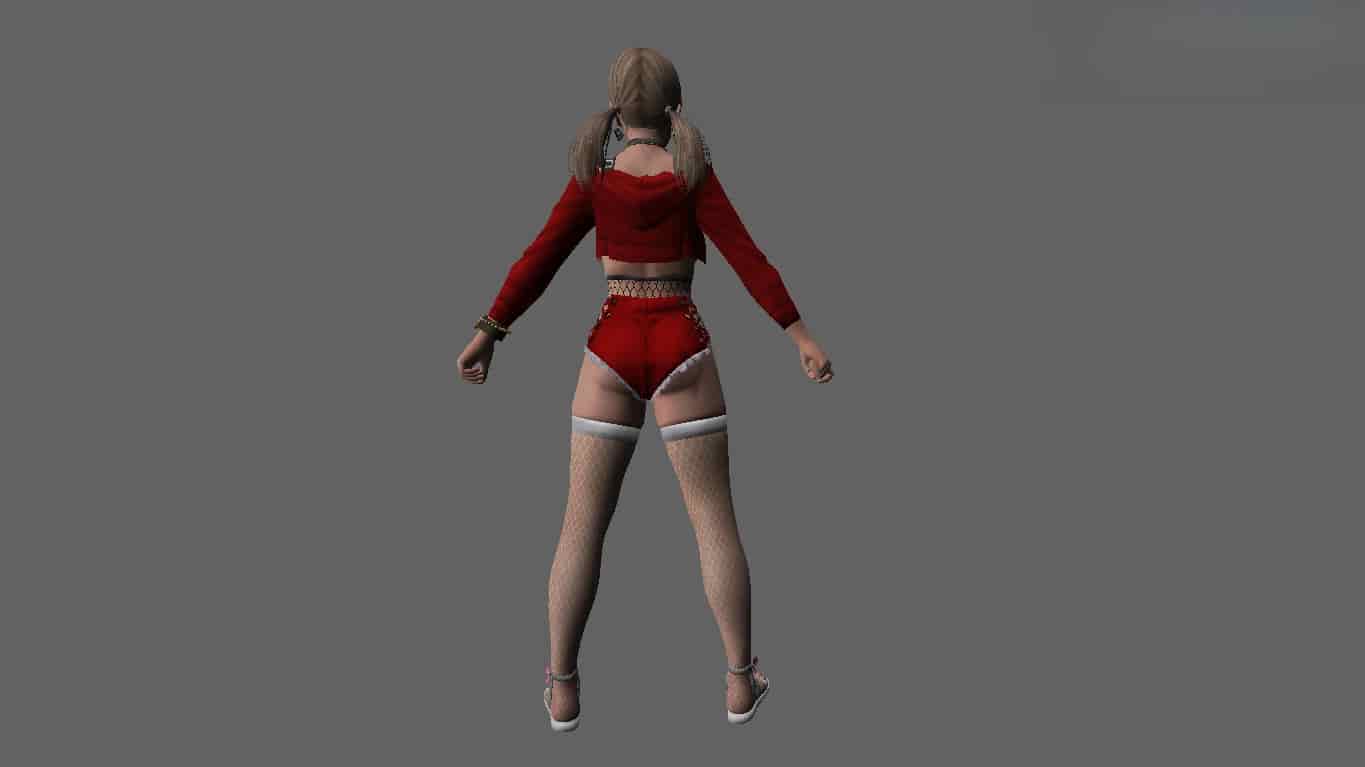 DOA Amy Gal Outfit