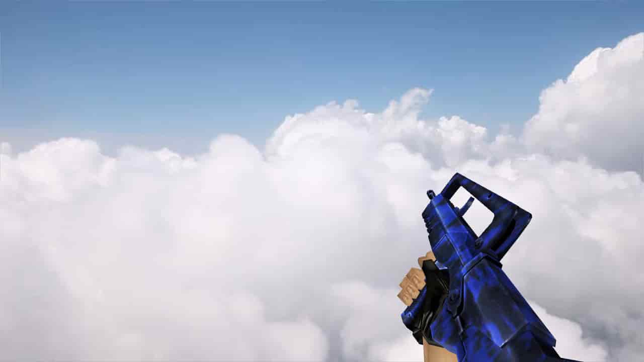 Default Famas Blue Tiger