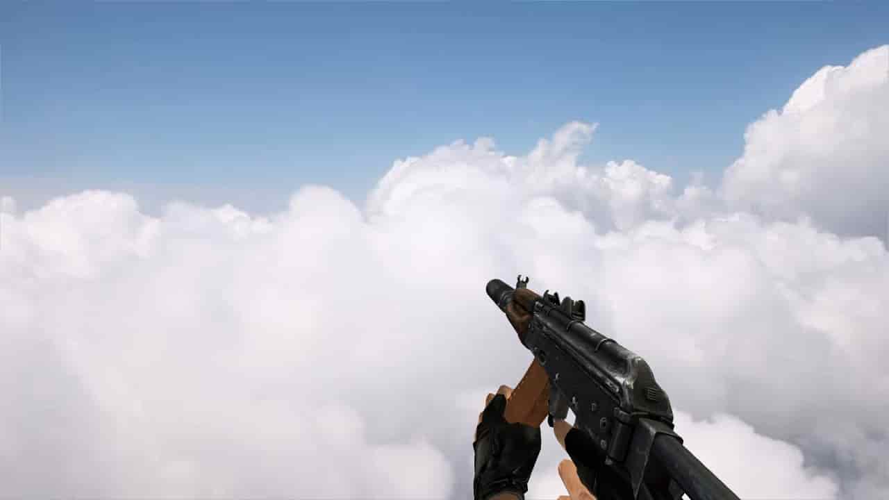 AKS-74U Supressed