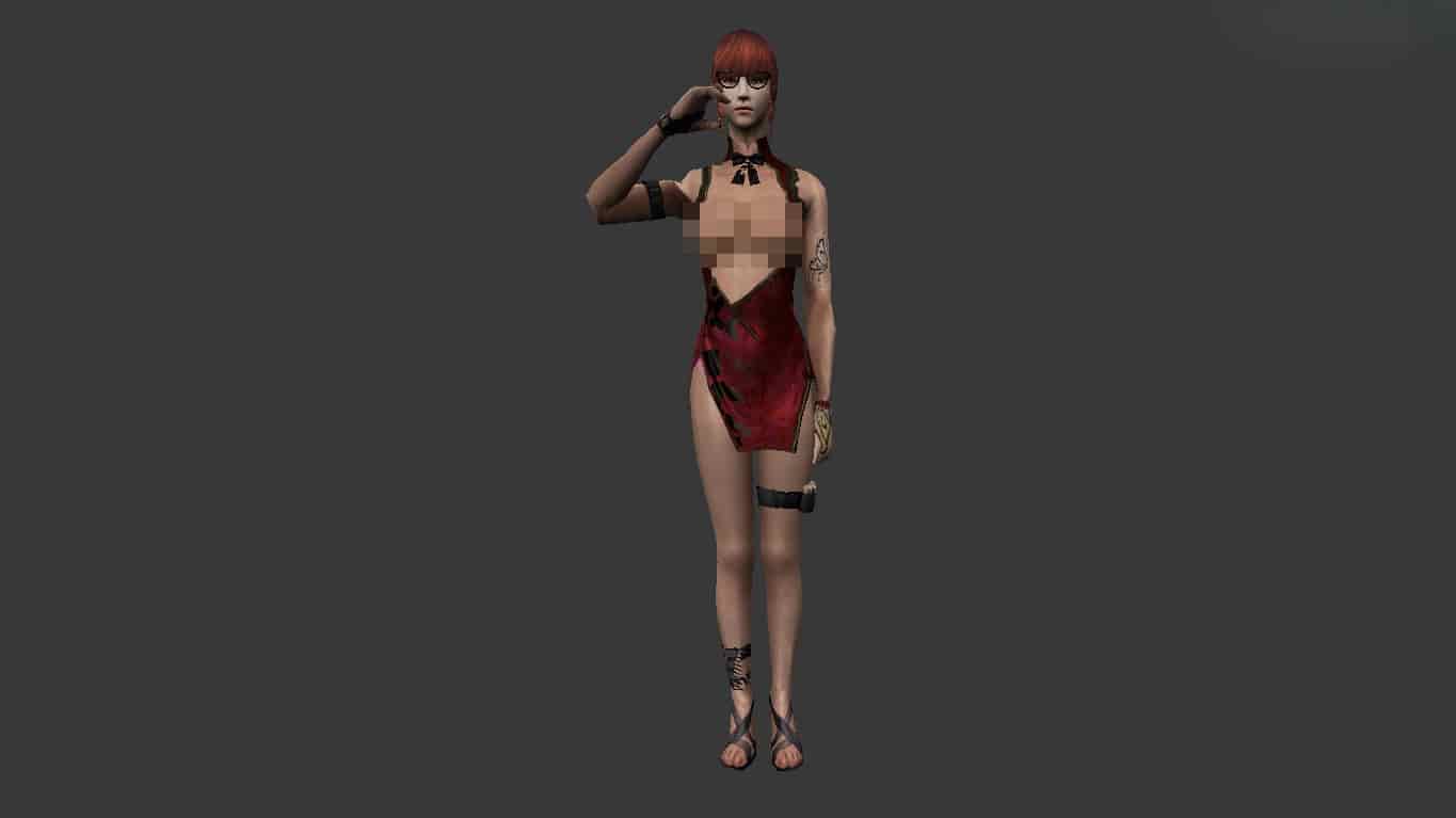 Girl Censored