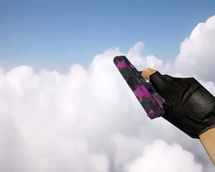 Glock-18 | Пиксельный камуфляж «Розовый» (Pink DDPAT)
