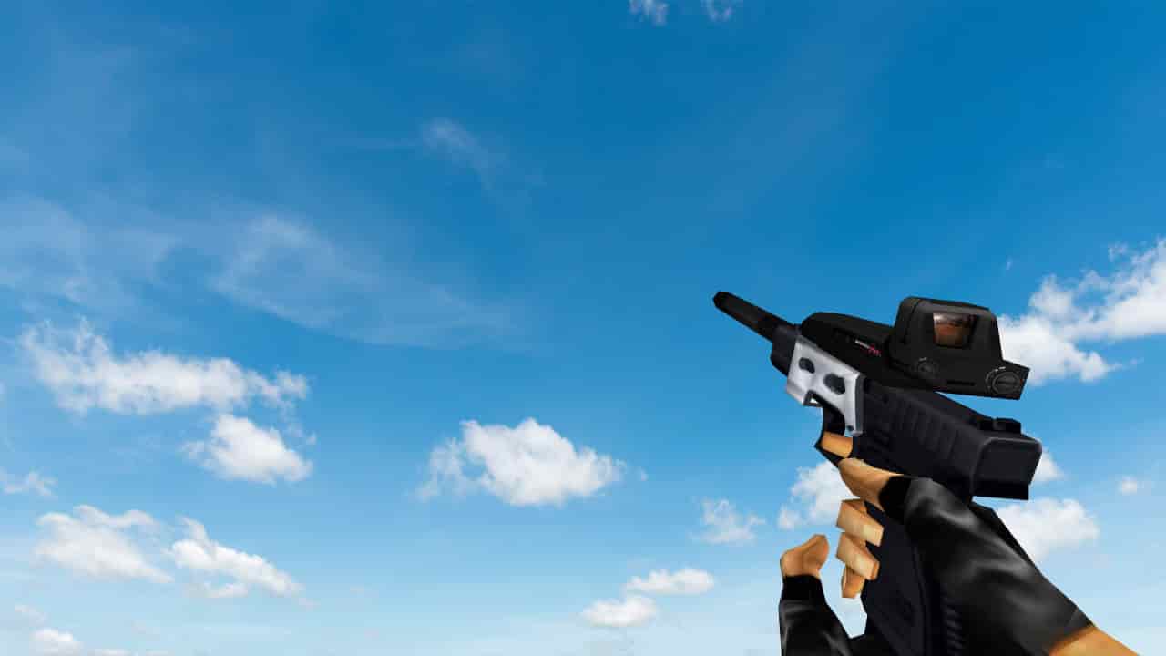 Suppressed Glock