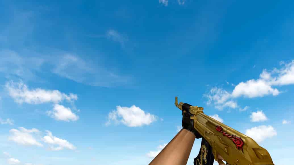 Пак моделей оружия «Gold Dragon Pack»