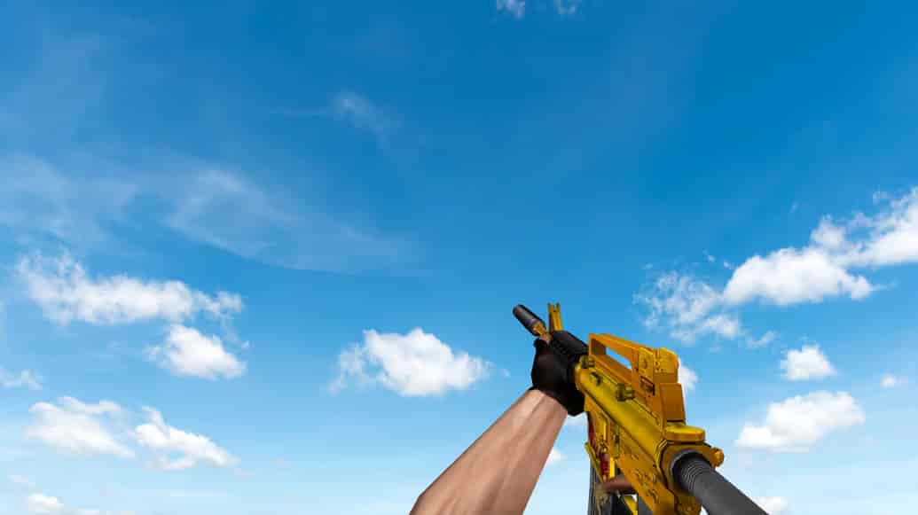 Пак моделей оружия «Gold Dragon Pack»