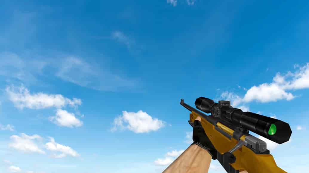 Пак моделей оружия «Gold Weapons Pack V3»