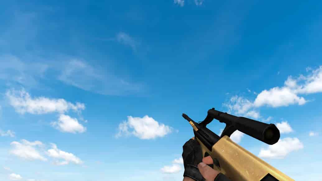 Пак моделей оружия «Golden Weapon Pack» 
