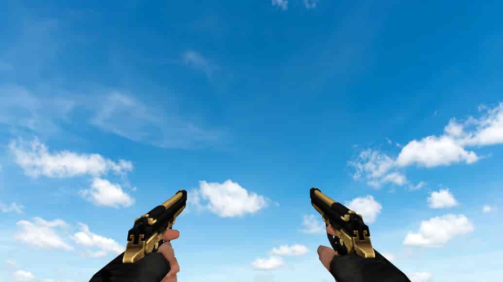 Пак моделей оружия «Golden Weapon Pack» 