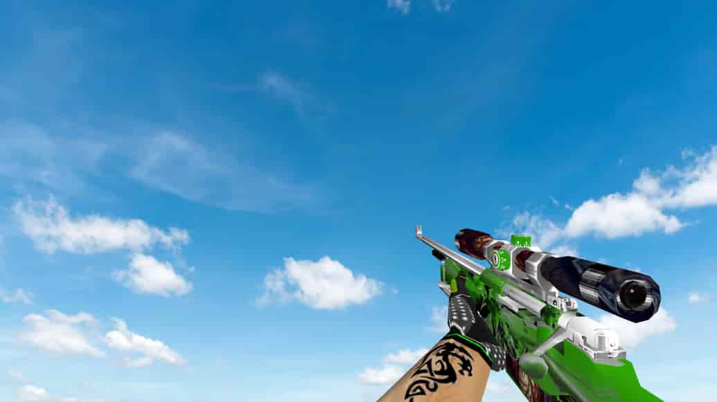Пак моделей оружия «Green Bump Weapon Pack»