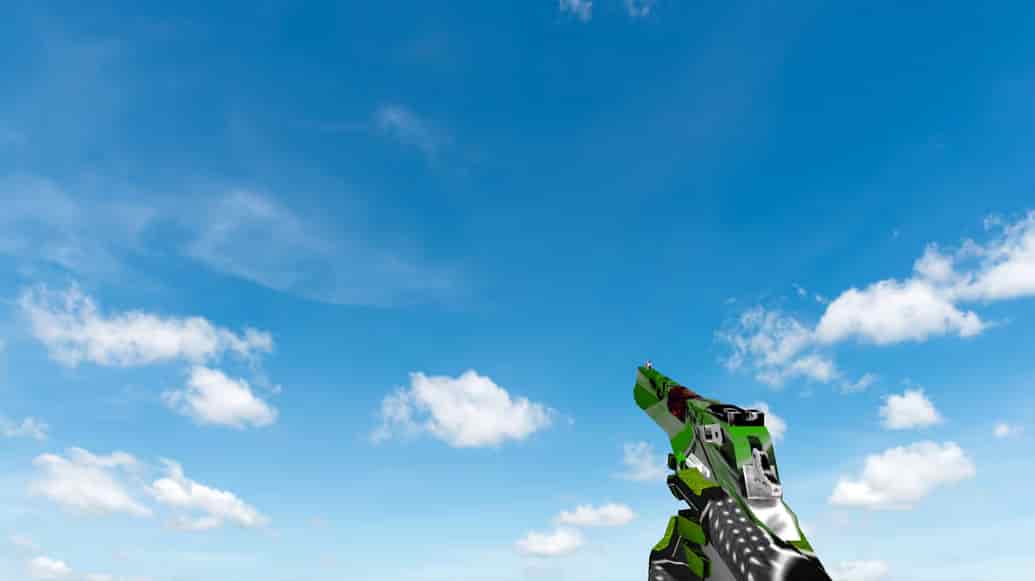 Пак моделей оружия «Green Bump Weapon Pack»