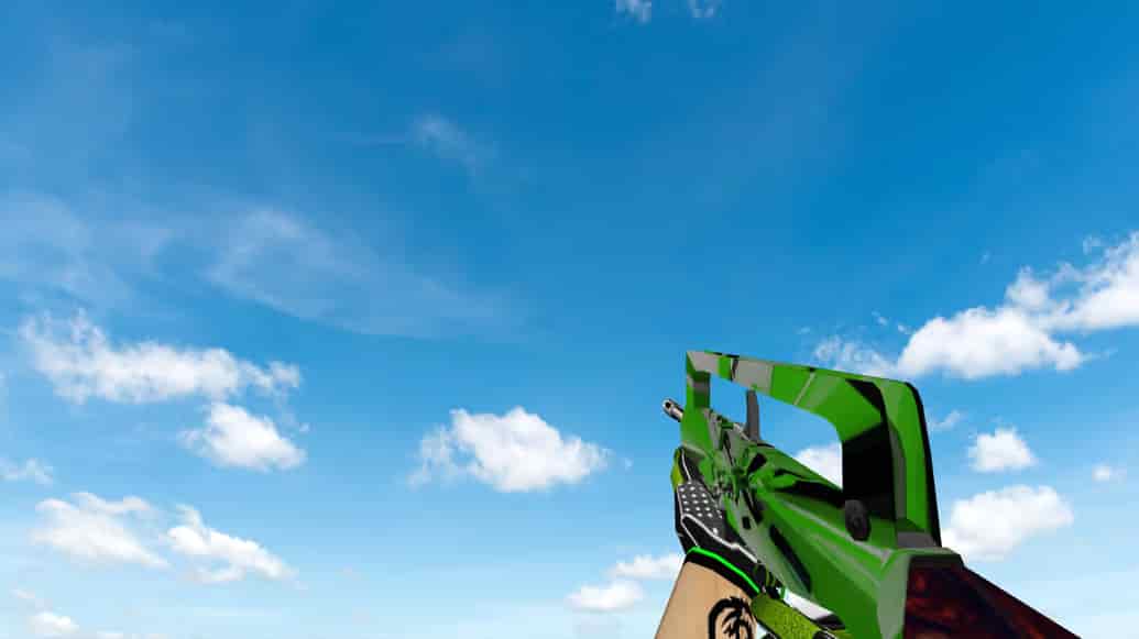 Пак моделей оружия «Green Bump Weapon Pack»