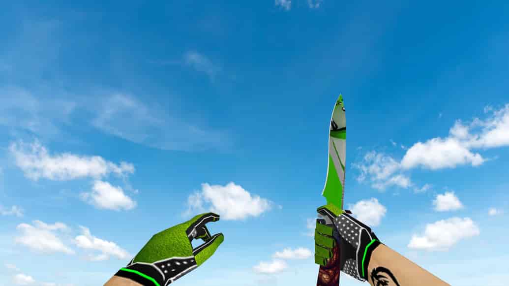 Пак моделей оружия «Green Bump Weapon Pack»