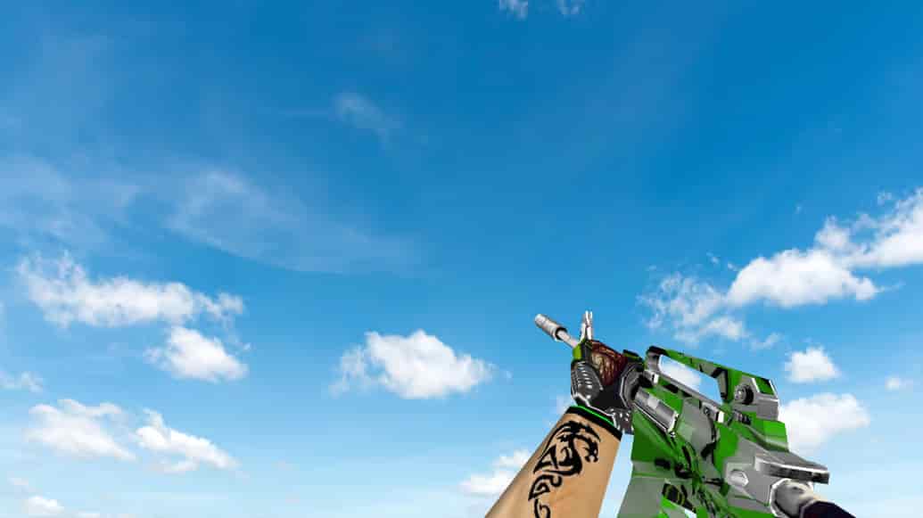 Пак моделей оружия «Green Bump Weapon Pack»