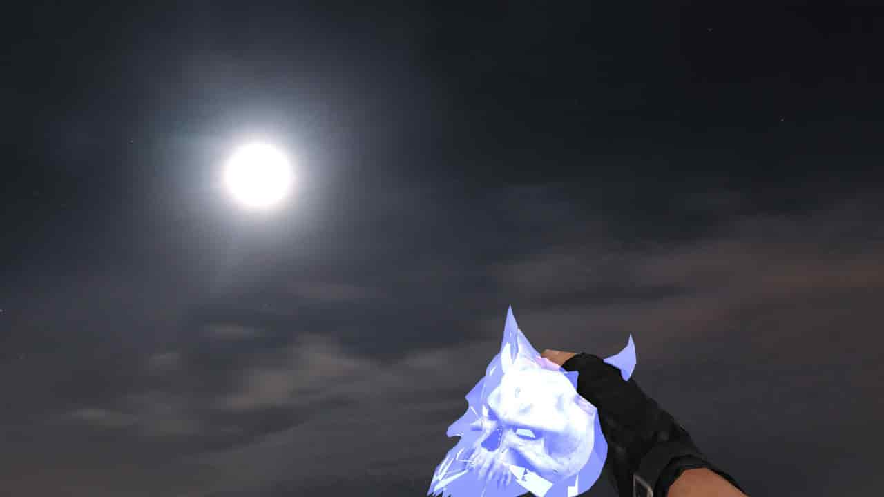 Ice Skull Grenade