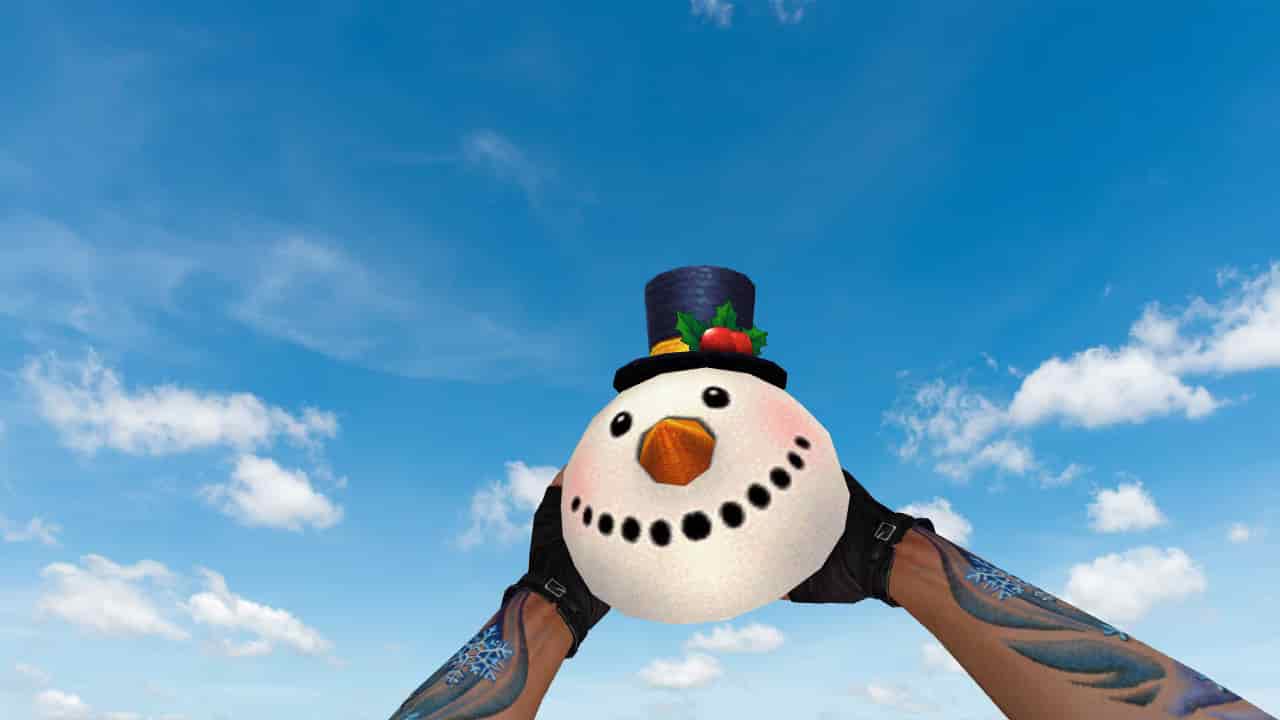 Weird Snowman Grenade