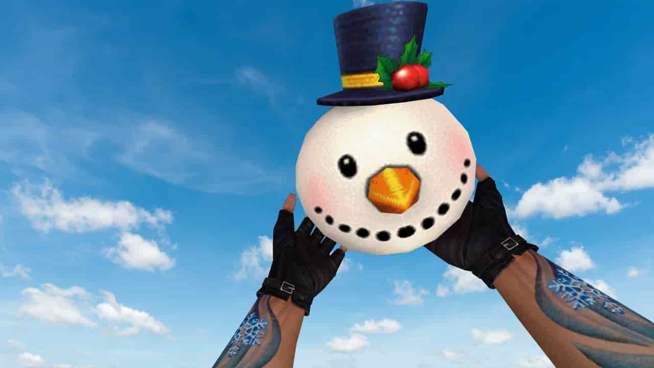 Weird Snowman Grenade