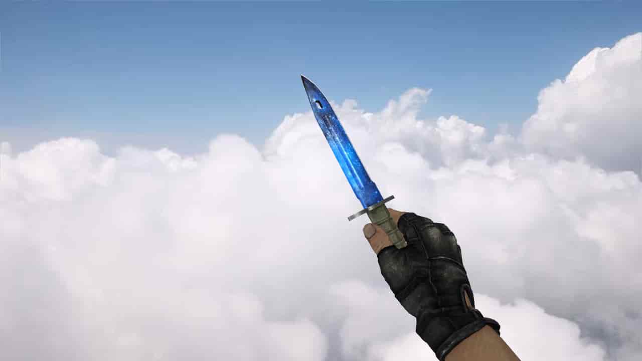 Штык-нож «Blue Galaxy»