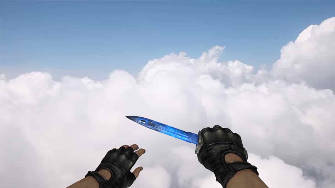 Штык-нож «Blue Galaxy»