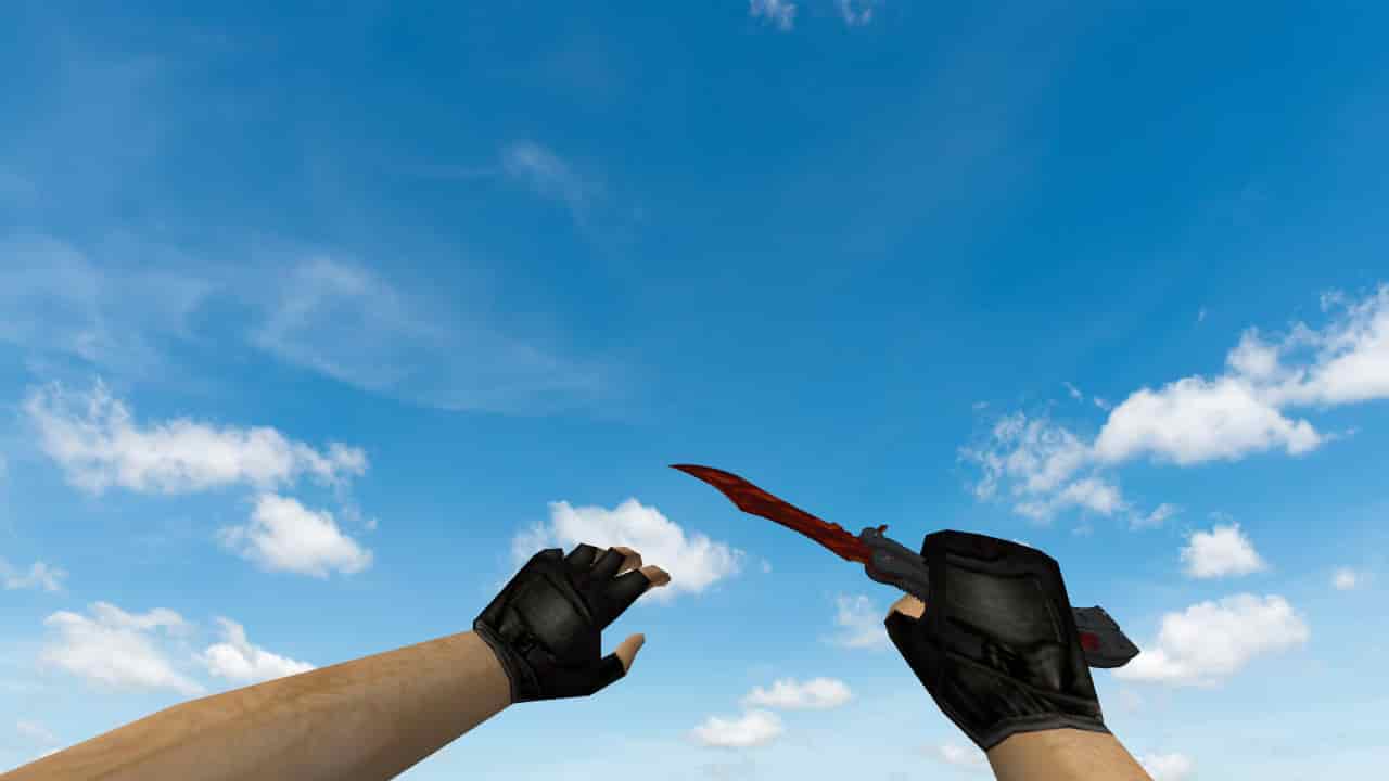 Butterfly Knife «Пламя»
