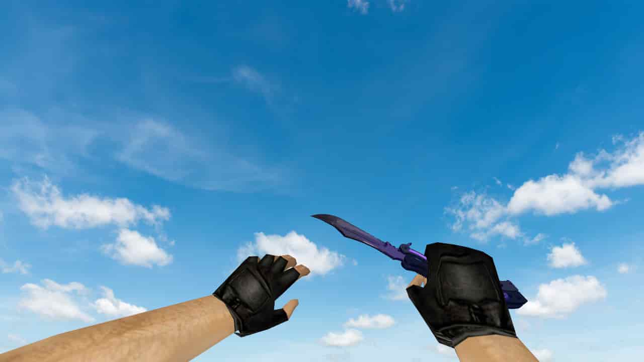 Butterfly Knife Northern Lights