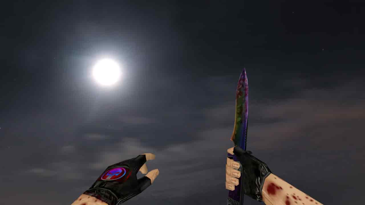Default Knife Bloody Rainbow
