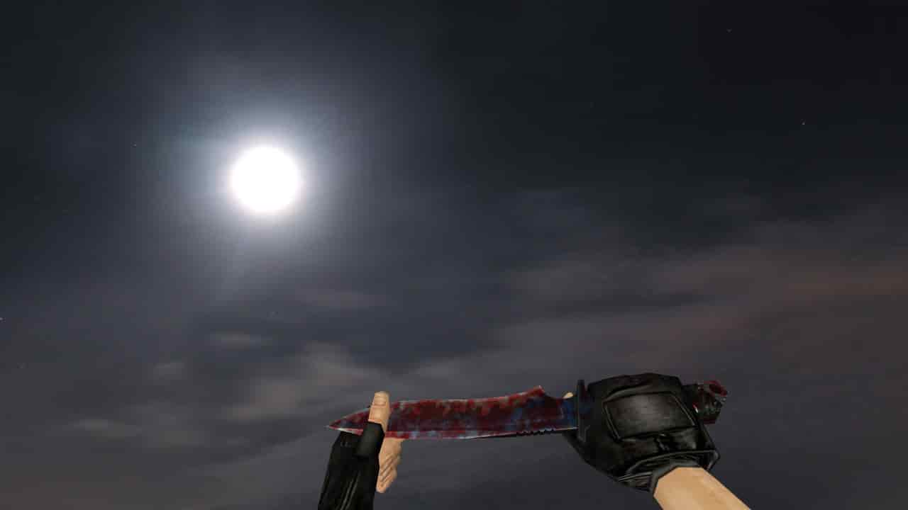 Default Knife Bloody