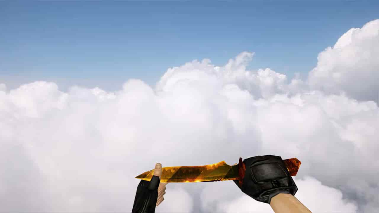 Default Knife Gold Dangerous