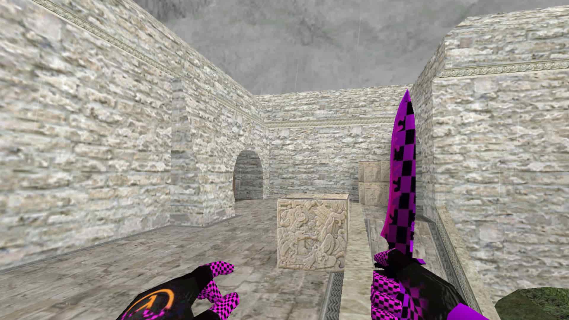 Стандартный нож Purple Error