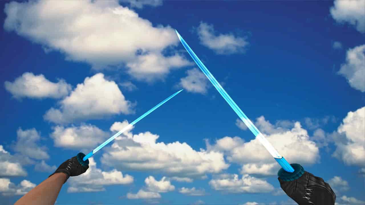 Dual Katana Crystal