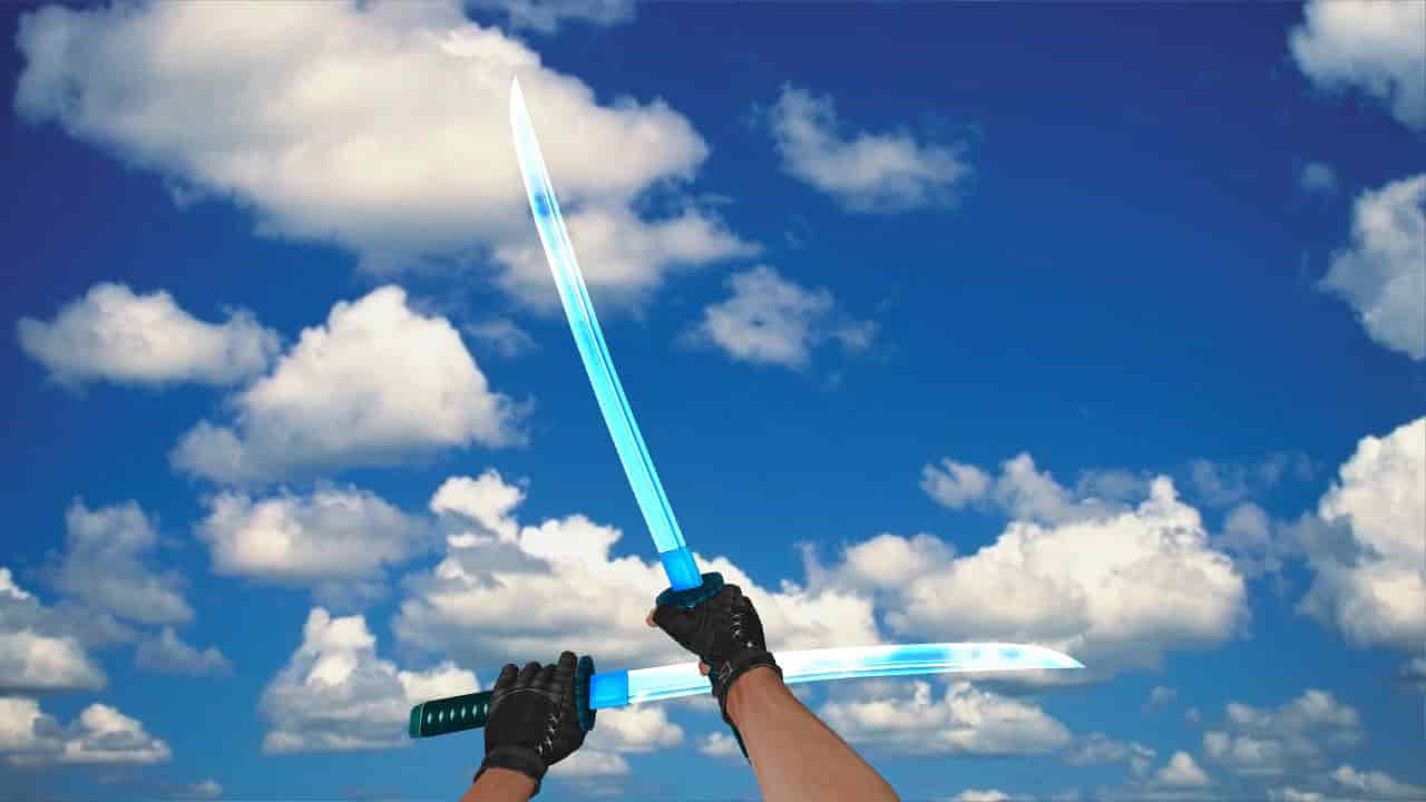 Dual Katana Crystal