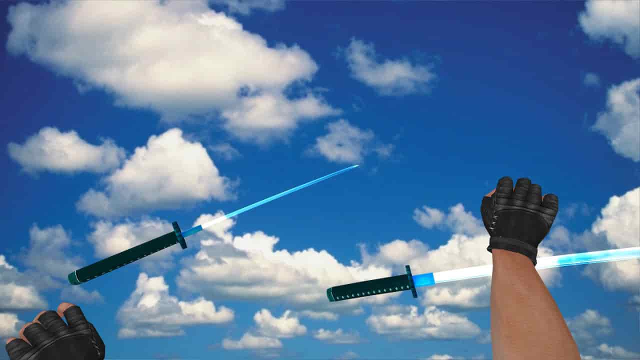 Dual Katana Crystal
