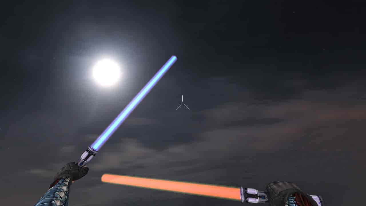 Dual Lightsaber BO