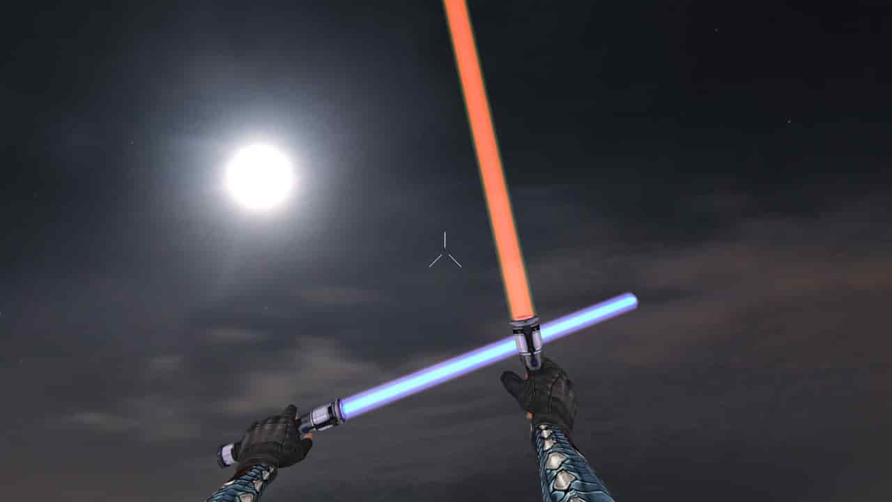 Dual Lightsaber BO