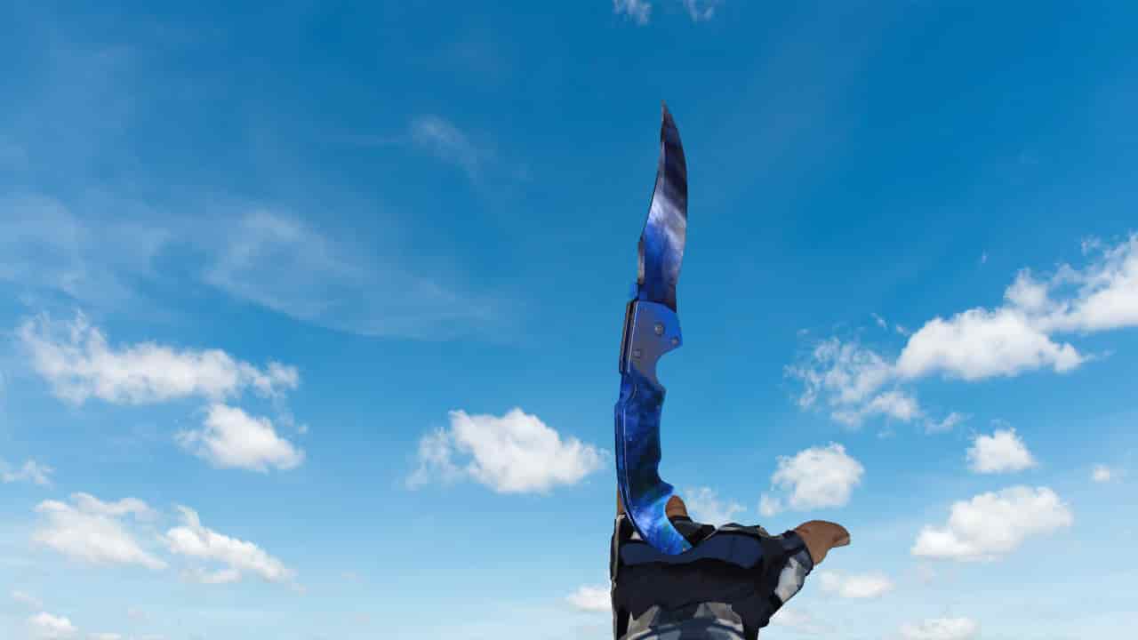 Falchion Doppler Blue