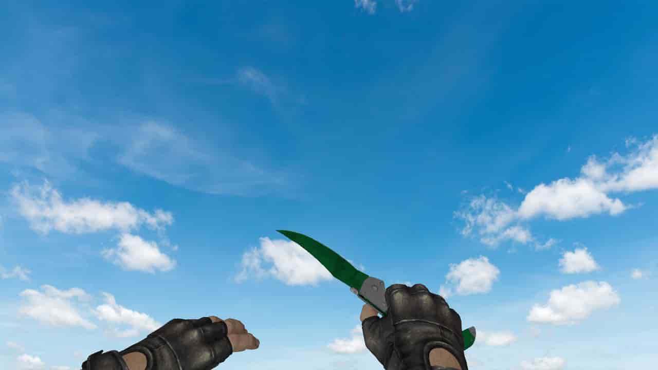 Falchion Gamma Doppler Emerald