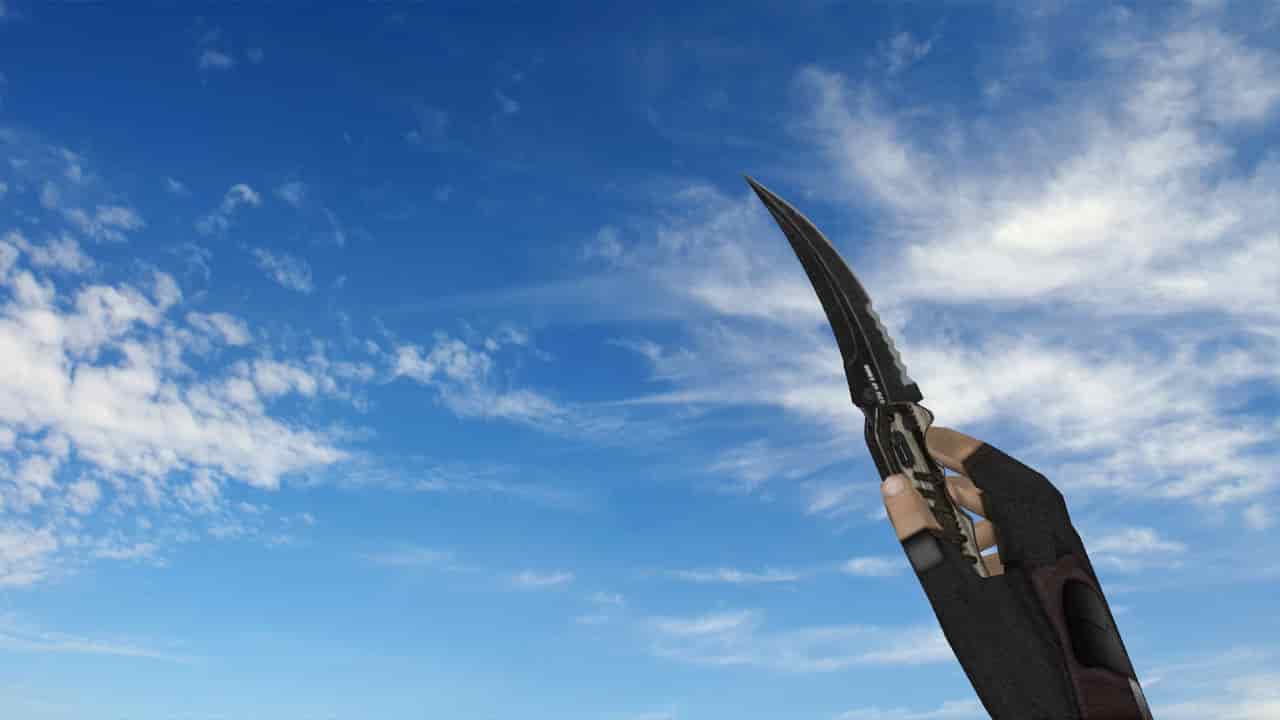 Складной нож «Черный глянец»