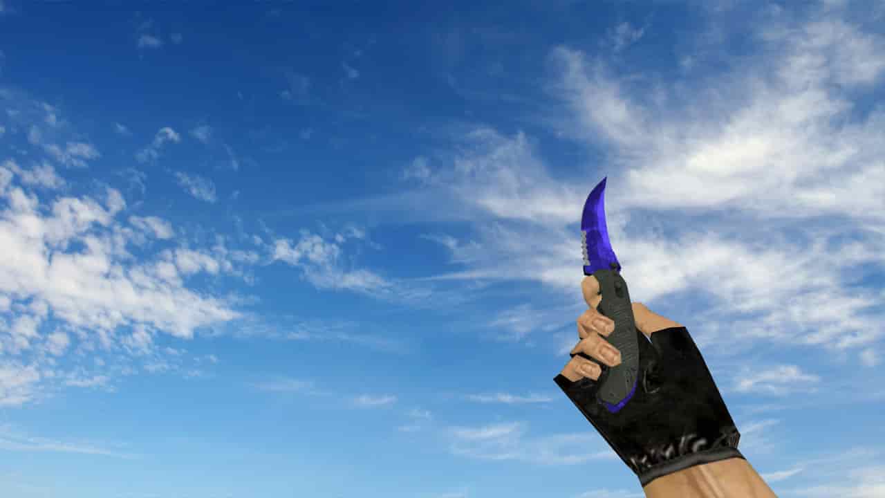 Складной нож «Doppler Sapphire»