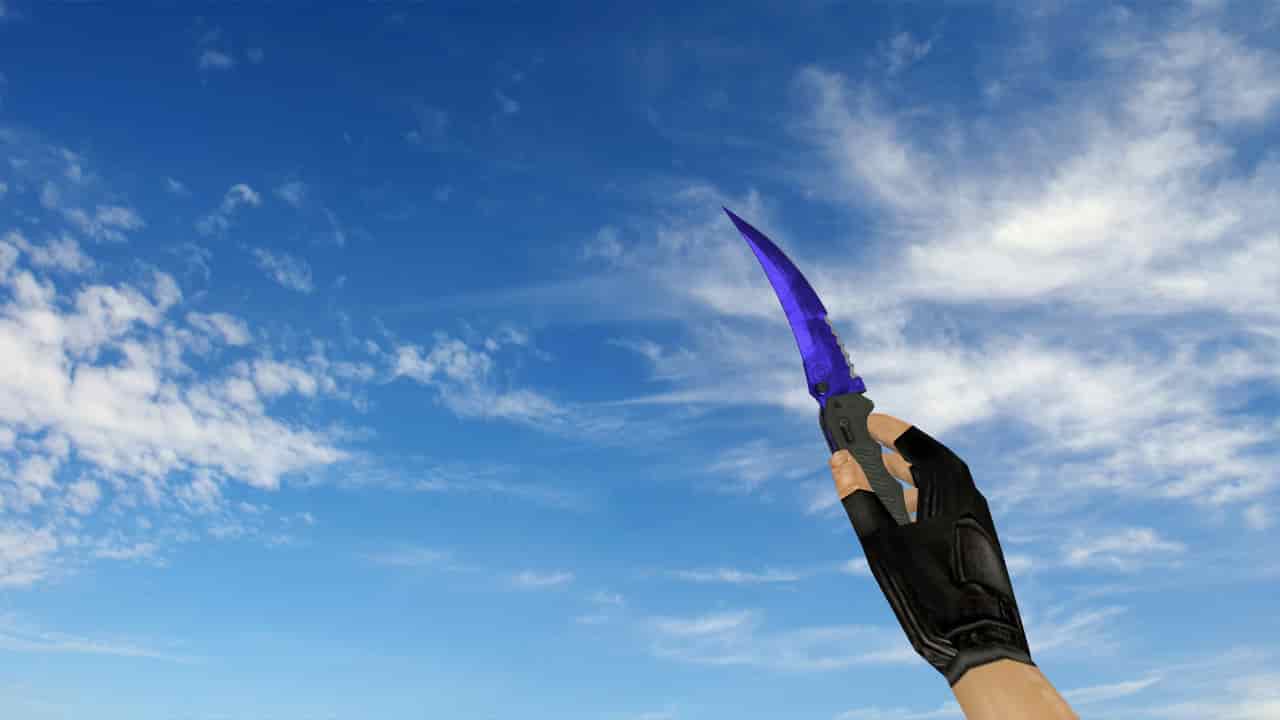 Складной нож «Doppler Sapphire»