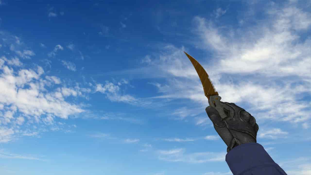 Flip Knife Golden