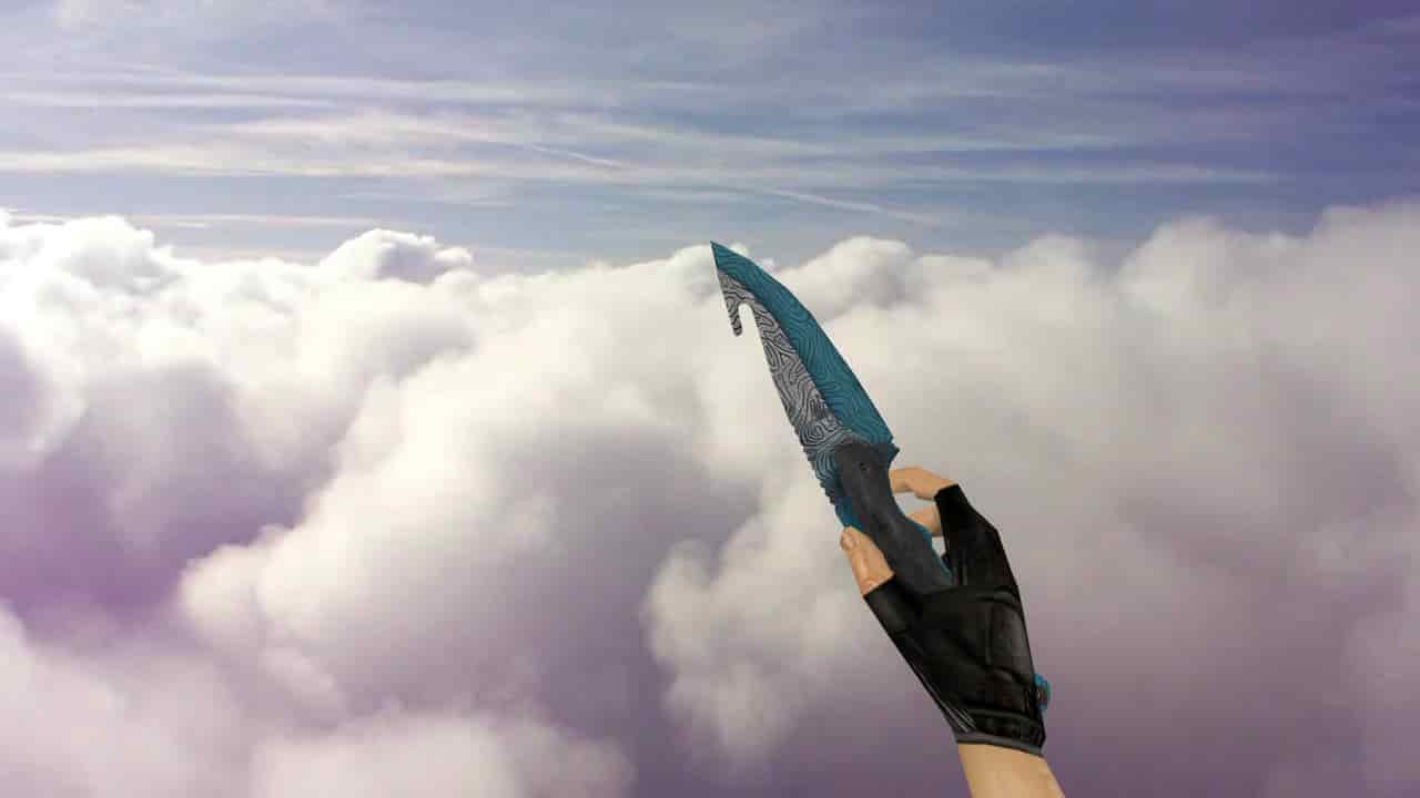 Gut Knife Bark Beetle Blue