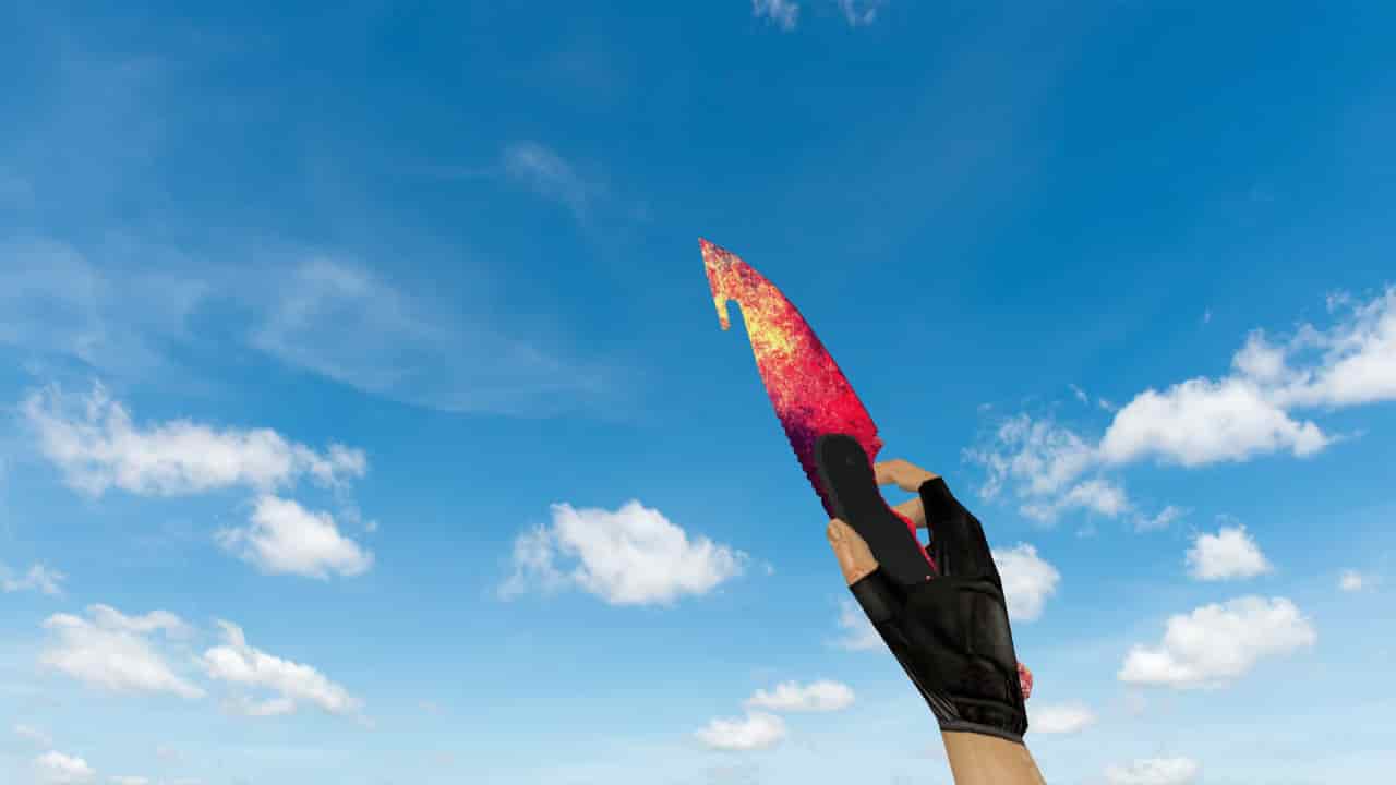 Gut Knife Neon Impulse