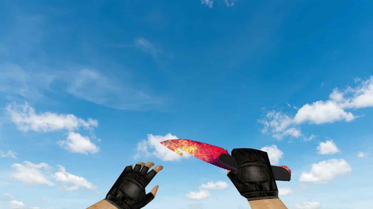Gut Knife Neon Impulse