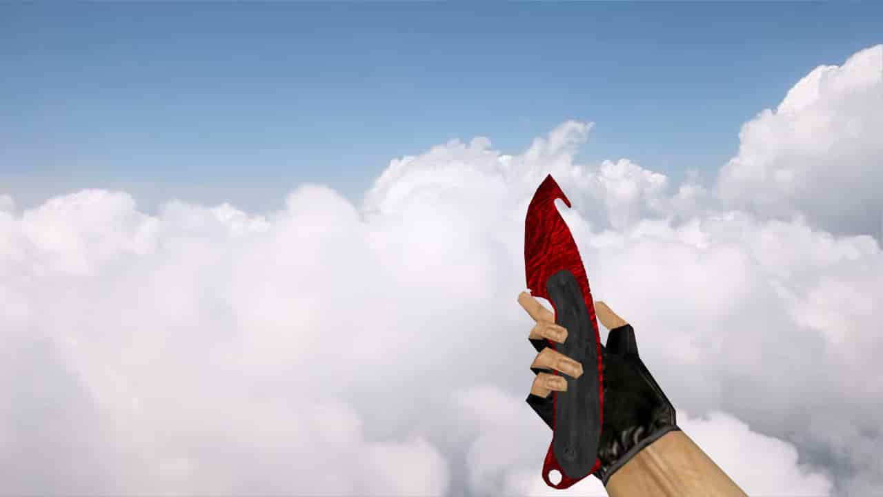 Gut Knife Ruby Red