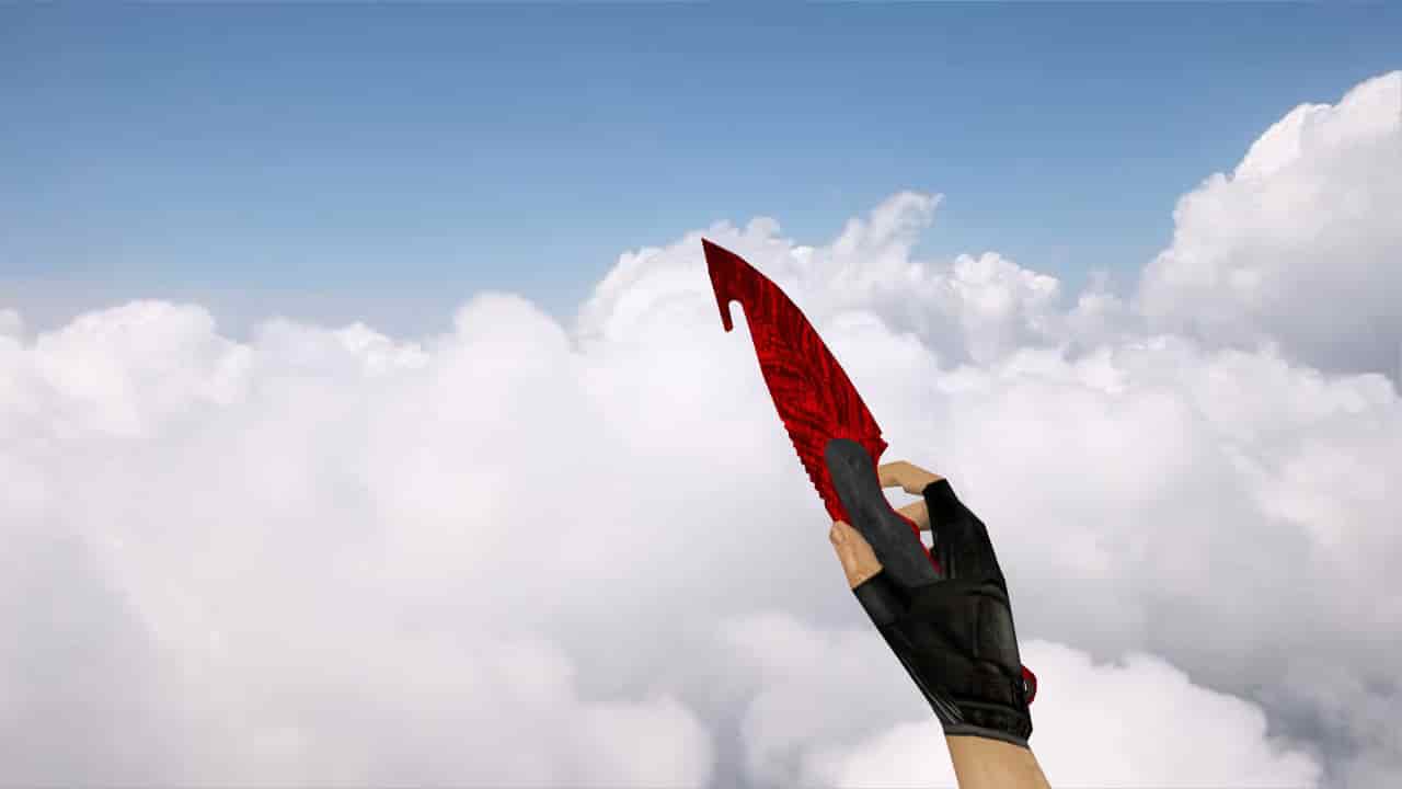 Gut Knife Ruby Red