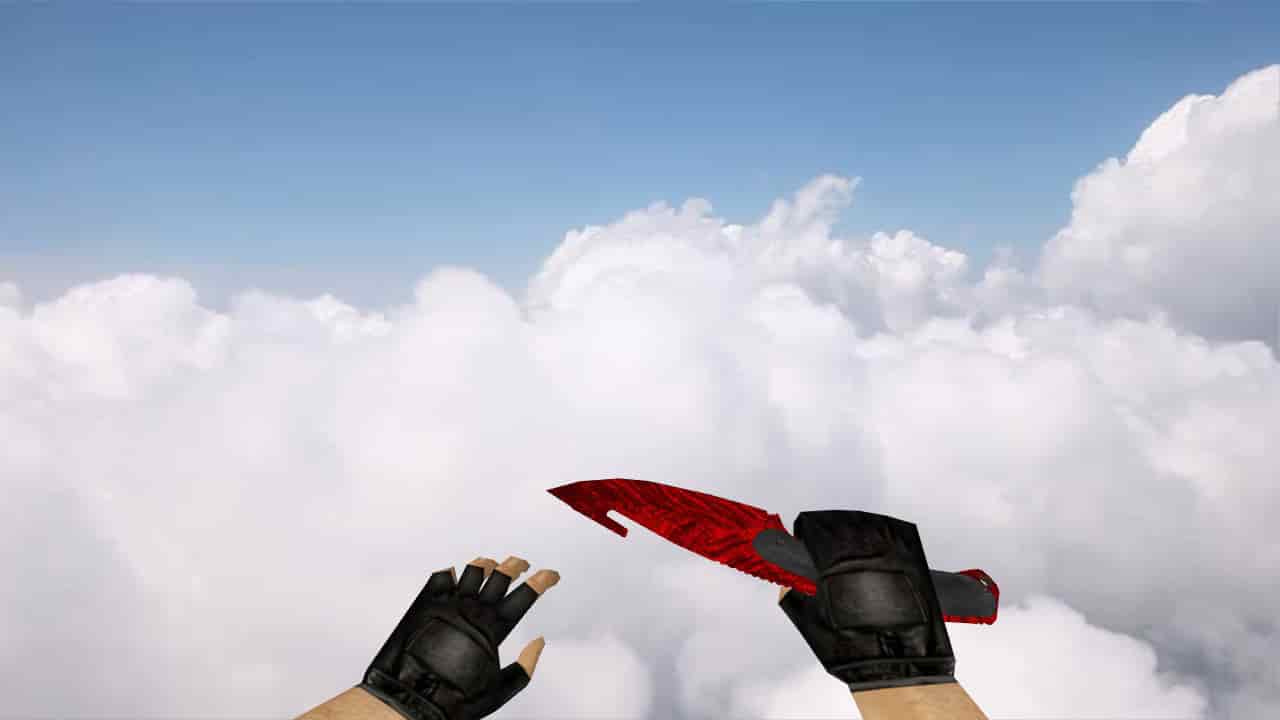 Gut Knife Ruby Red