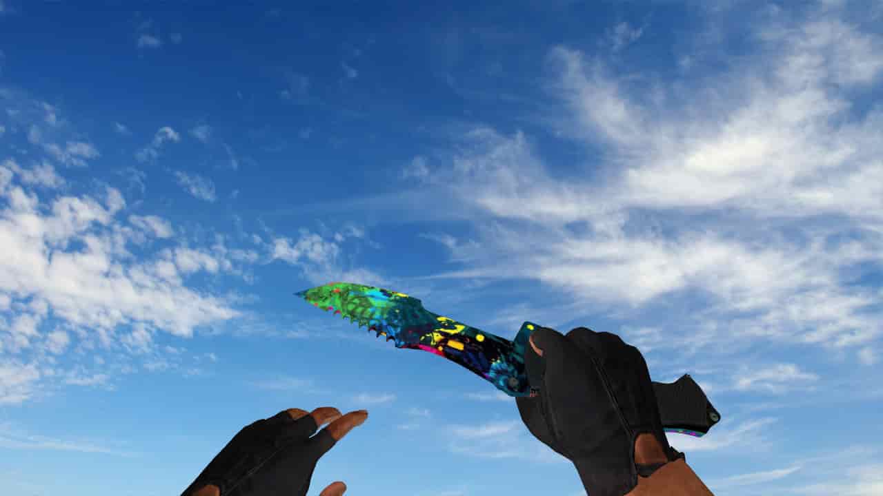 Huntsman Knife Paintsplash